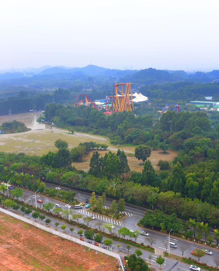 Guangzhou Chimelong Heefun International Service Apartment Bagian luar foto